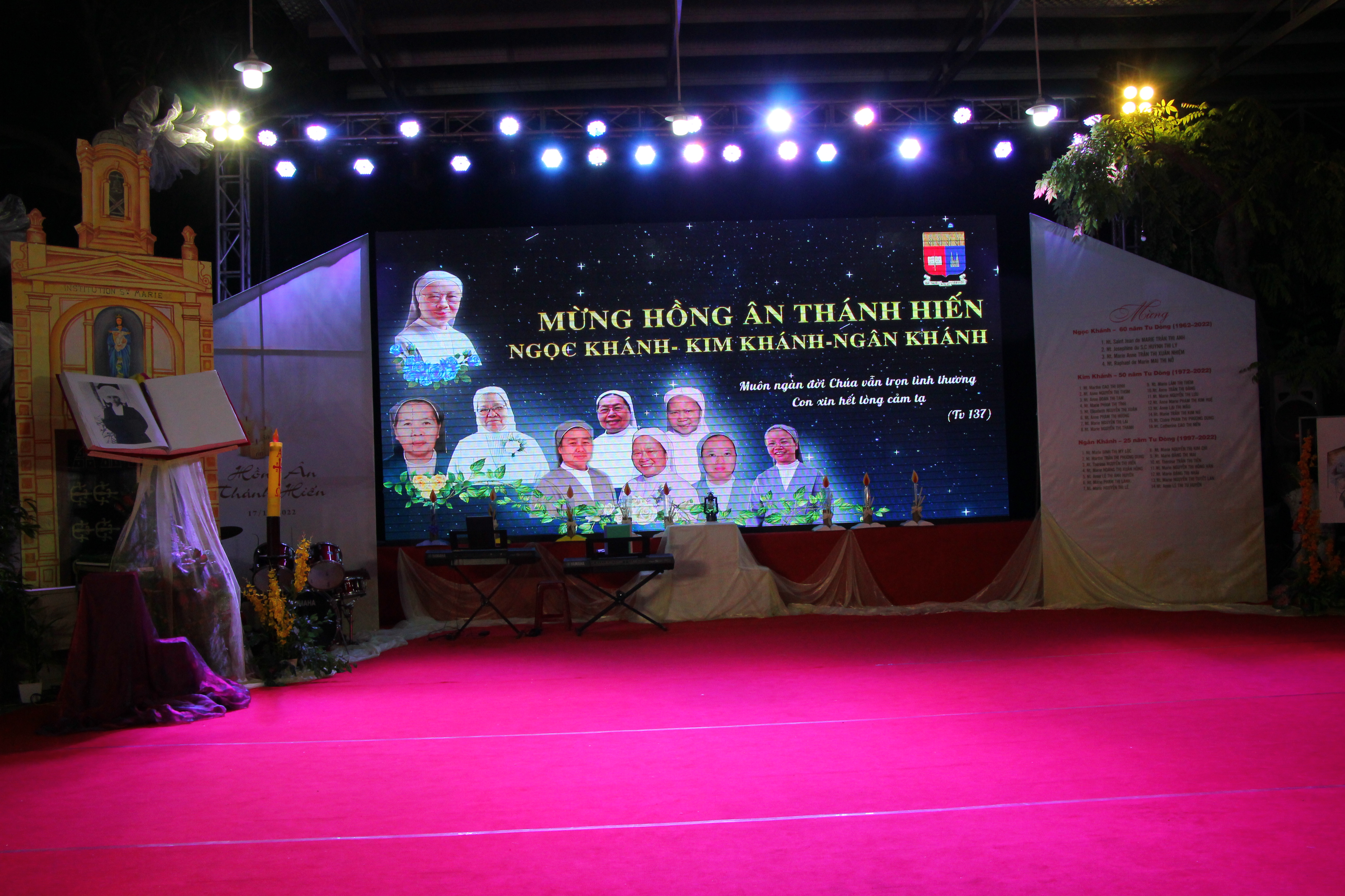 Mừng hồng ân thánh hiến 60 50 25 năm Tu dòng của quý soeurs Dòng Thánh Phaolô Tỉnh Dòng Hà Nội 2022