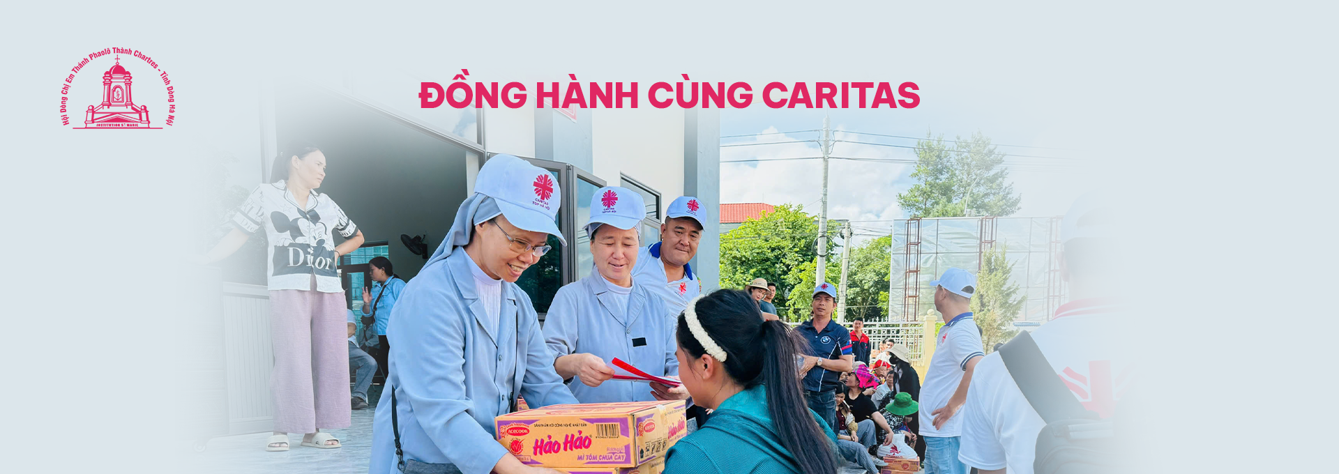 Đồng hành với Caritas trong hành trình cứu trợ lũ lụt